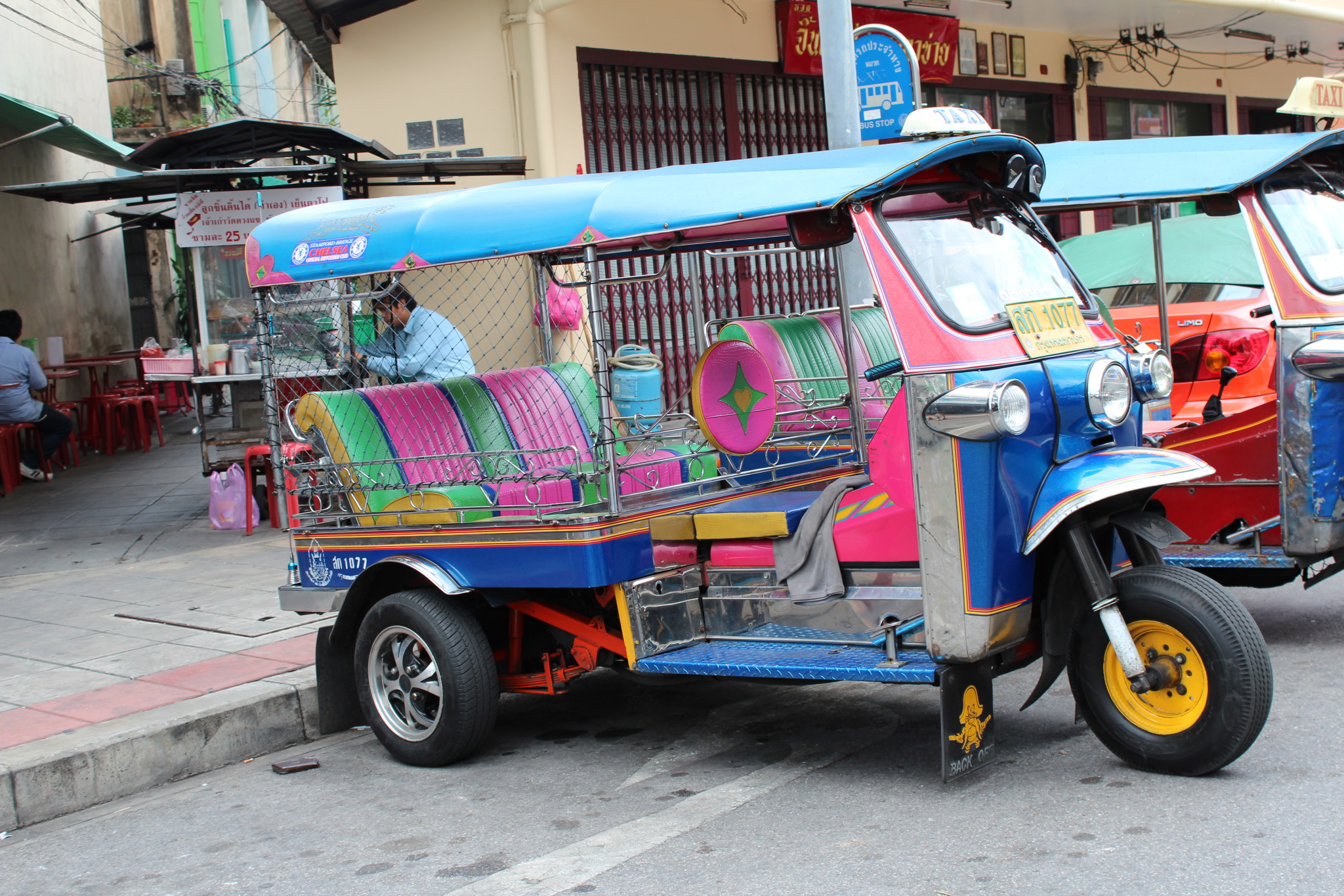 A tuk-tuk in Bangkok