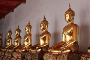 Buddha statues, Wat Pho