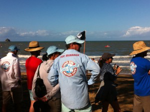 Competition, the beach of Palm Cove