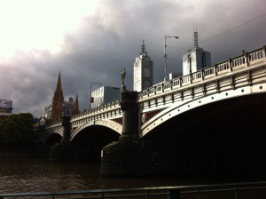Yarra River bridge, Melbourne