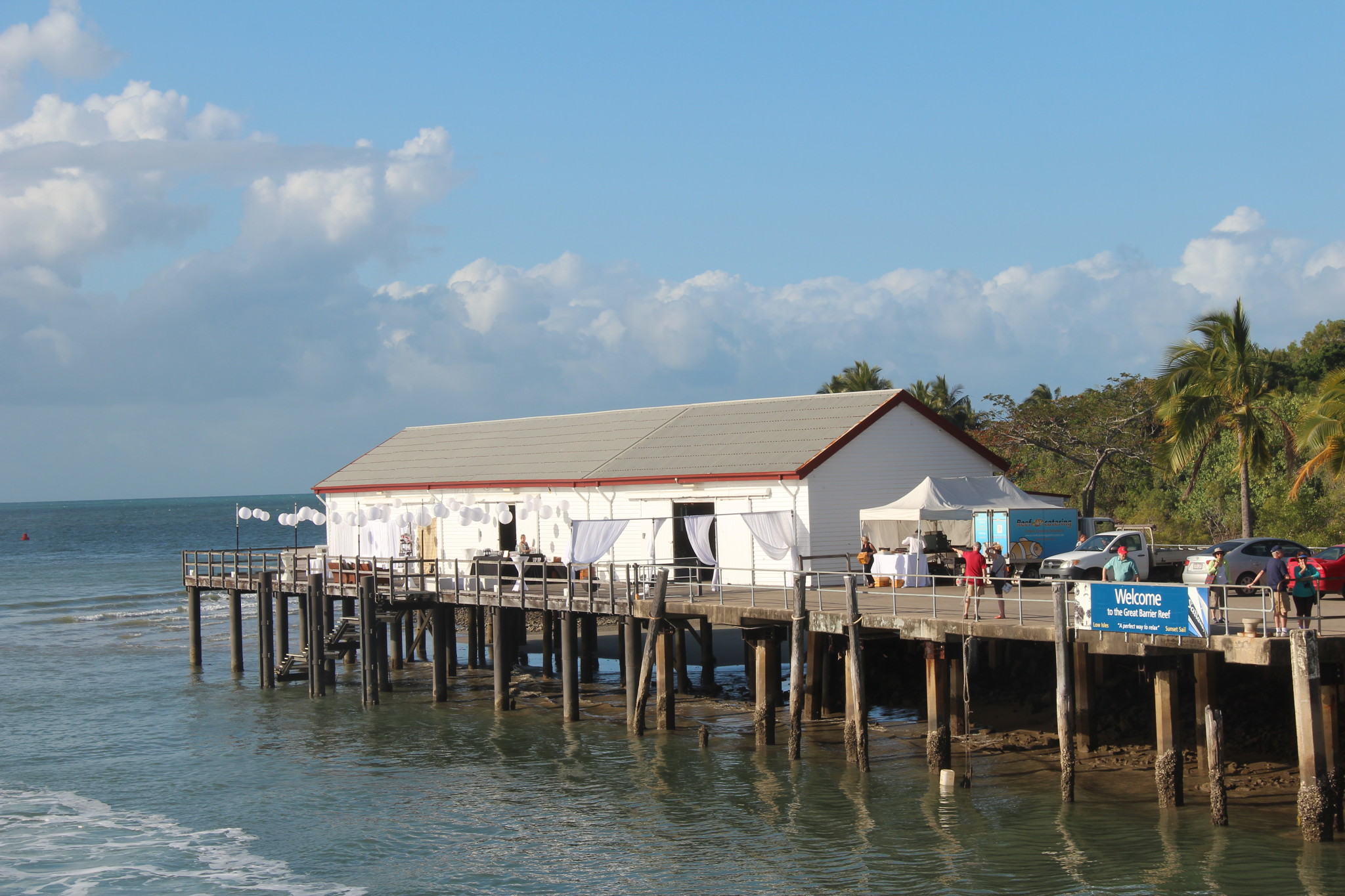 Port Douglas harbour shed Port Douglas harbour shed