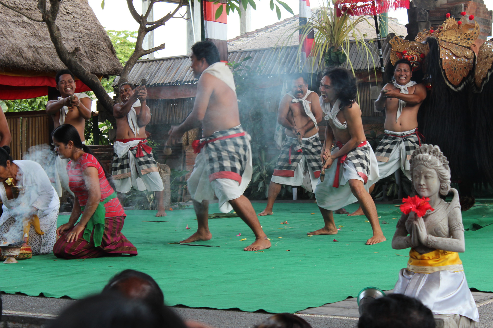 Barong dancers of Batubulan, Bali day trip by car Barong dancers of Batubulan, Bali day trip by car