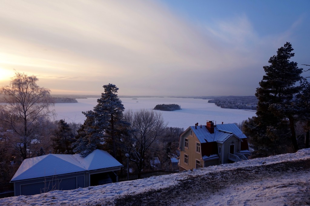 Lake Pyhäjärvi from Pispala, Tampere