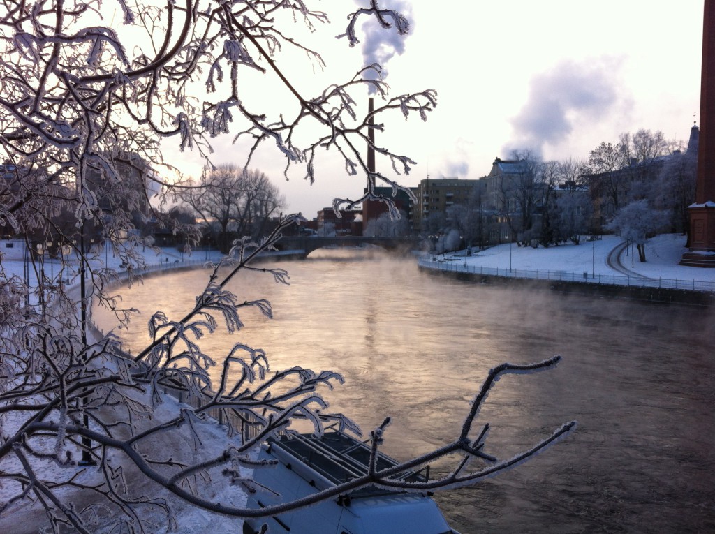 Tammerkoski, Tampere winter walk