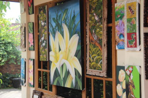 Balinese artwork in Batuan
