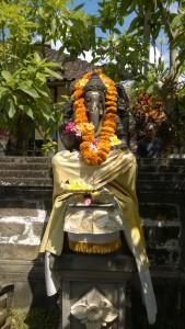 Balinese elephant statue