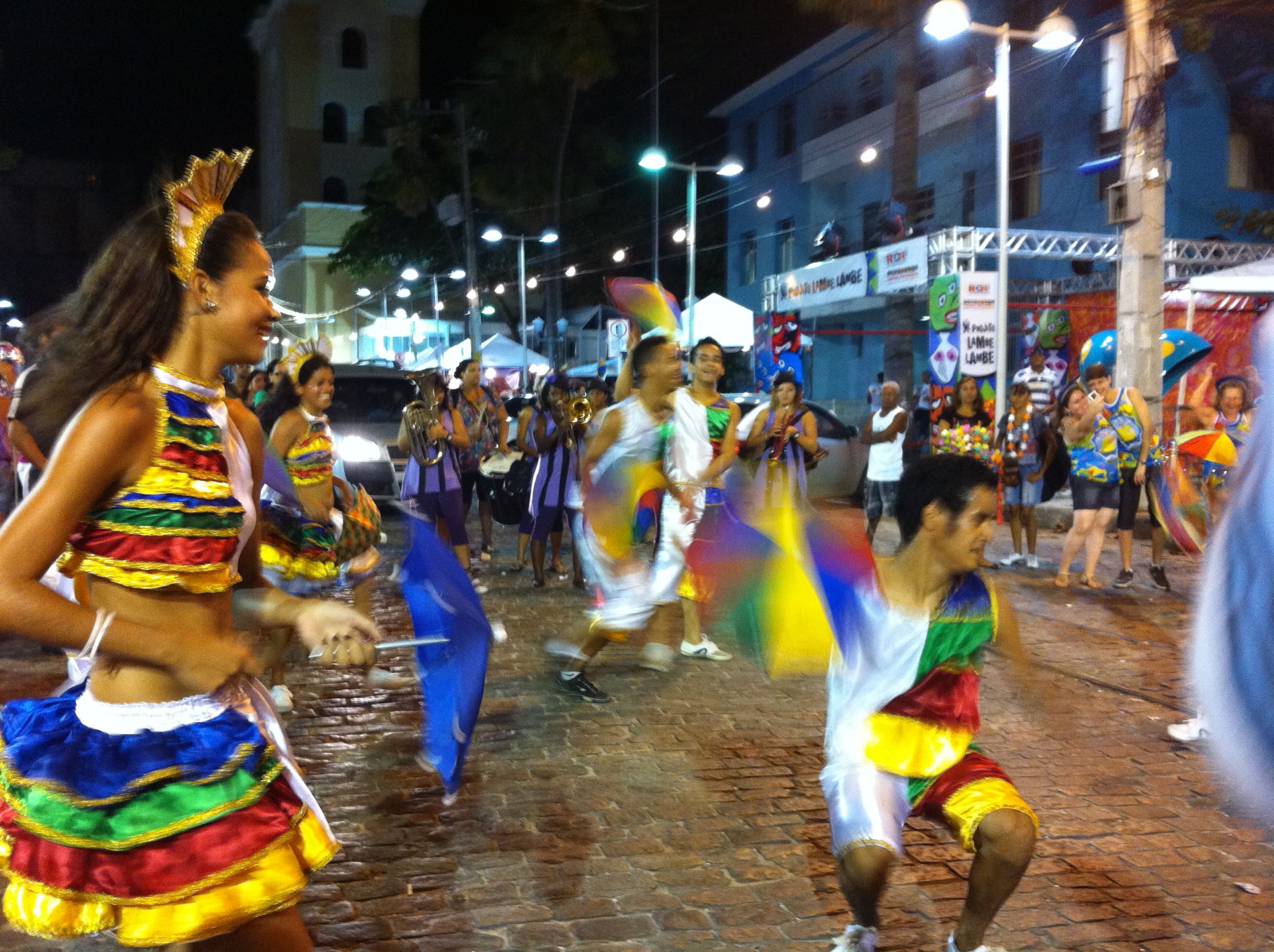 Dancers at Recife Carnival