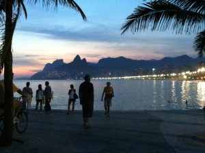 Ipanema at night