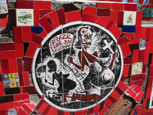 Lapa Steps tile art