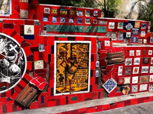Lapa Steps tile wall