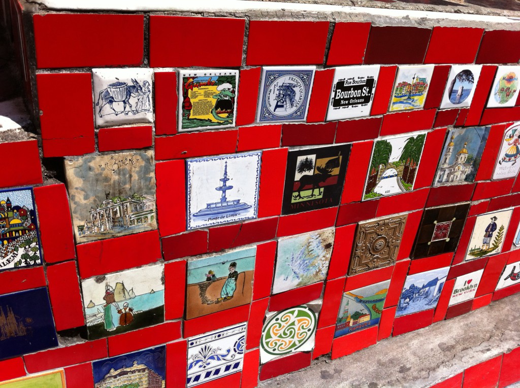 Steps of Lapa tiles