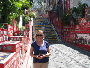 Visiting the Steps of Lapa