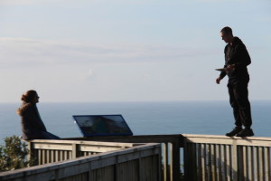 Admiring Knights Point Lookout