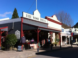 Arrowtown shopping street