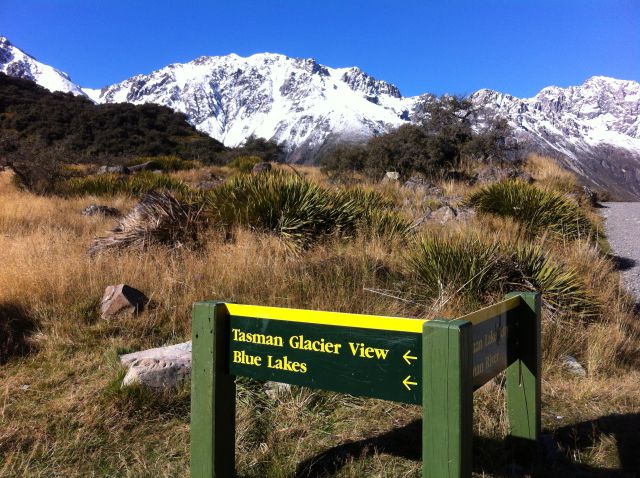 Blue Lakes and Tasman Glacier View Track