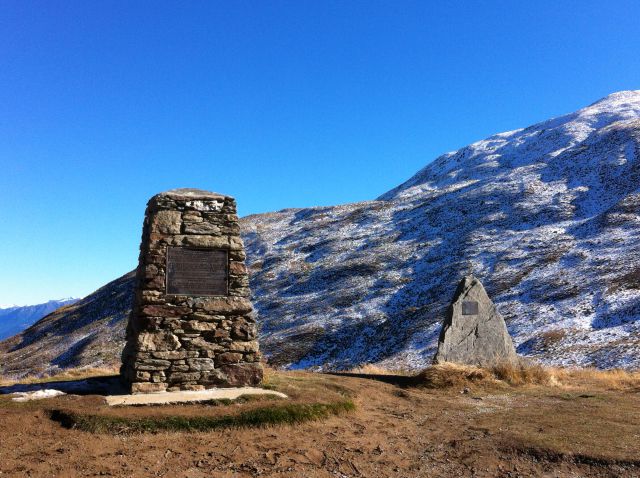 Crown Range summit