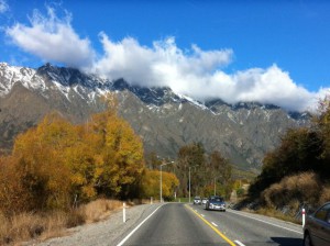 Queenstown day trips by car, driving to Kingston