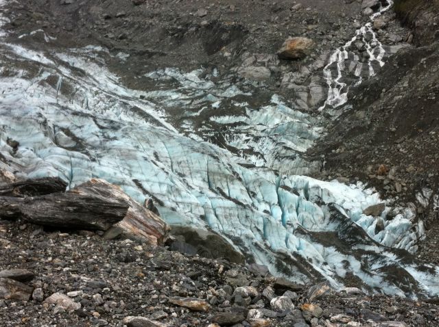 Fox Glacier ice