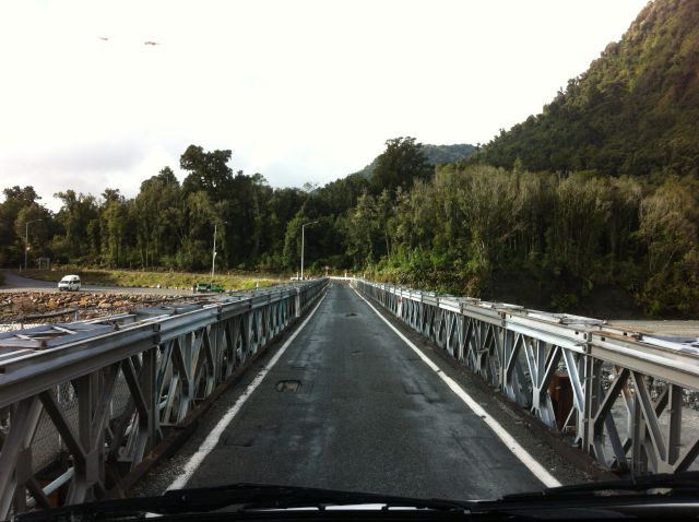 Franz Josef Glacier bridge