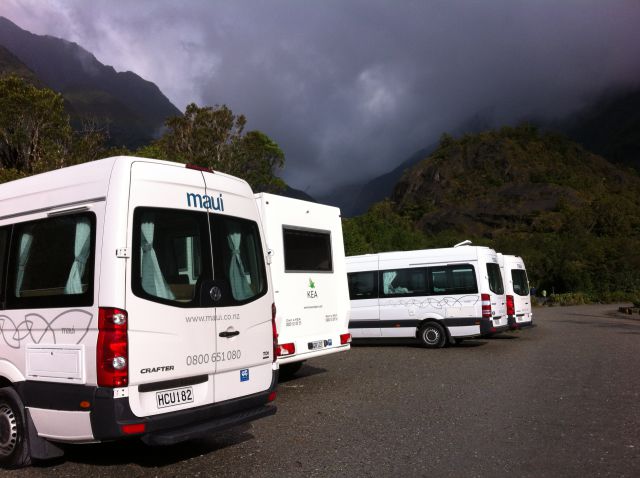 Franz Joseph Glacier parking
