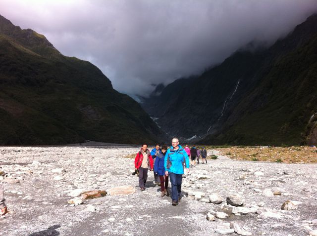 Franz Joseph Glacier walkers