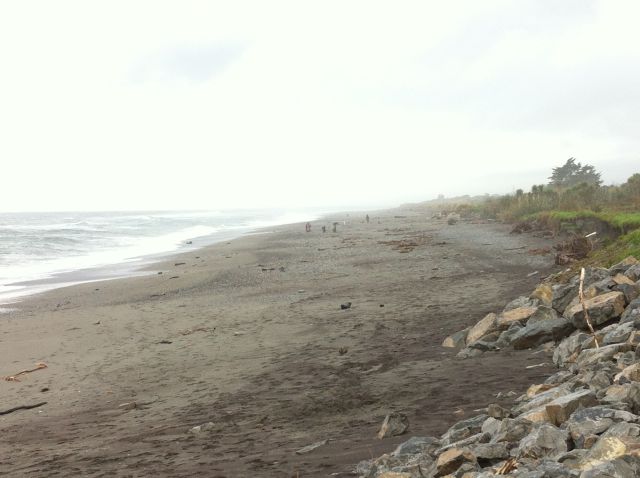 Hokitika beach
