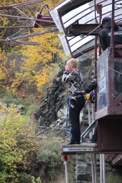 Kawarau Gorge bunji jumping