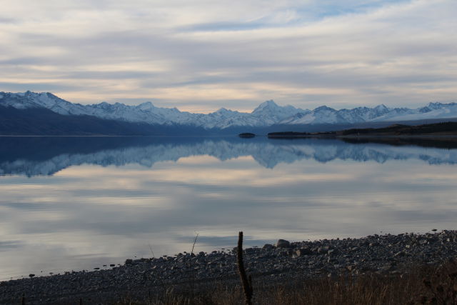 Lake Pukaki in evening light