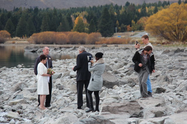 Lake Tekapo wedding