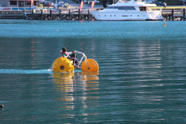Lake Wakatipu water bike