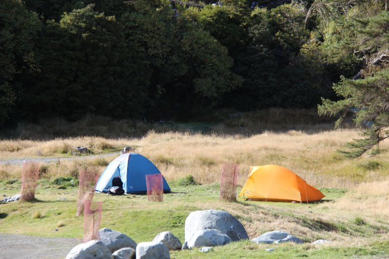 Camping in Aoraki Mount Cook National Park