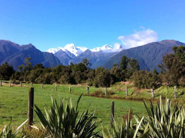 Mount Cook from Lake Matheson