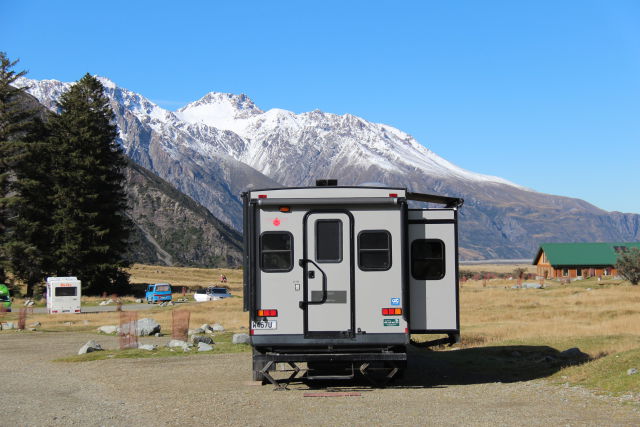 Mount Cook parking area