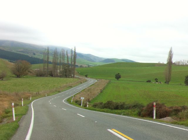 Mount Cook to Christchurch landscape