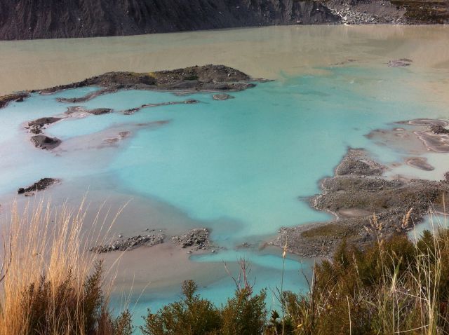 Mueller Glacial Lake
