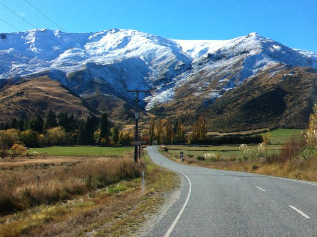 Queenstown to Mount Cook, the Cardrona Road