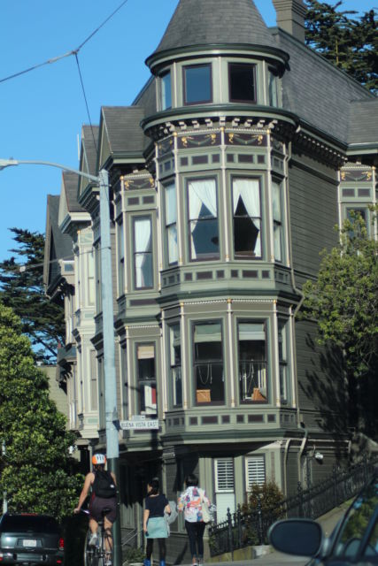 San Francisco Sightseeing Alamo Square Alamo Square corner San Francisco