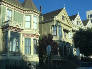 Alamo Square houses San Francisco