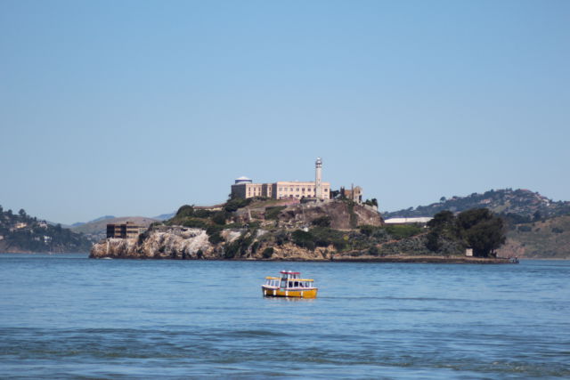 The prison island of Alcatraz, San Francisco Alcatraz, San Fransisco