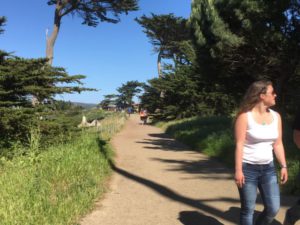 Golden Gate Bridge Lands End walking track