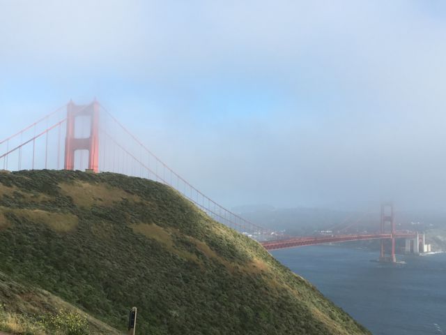 Golden Gate from Hawk Hill