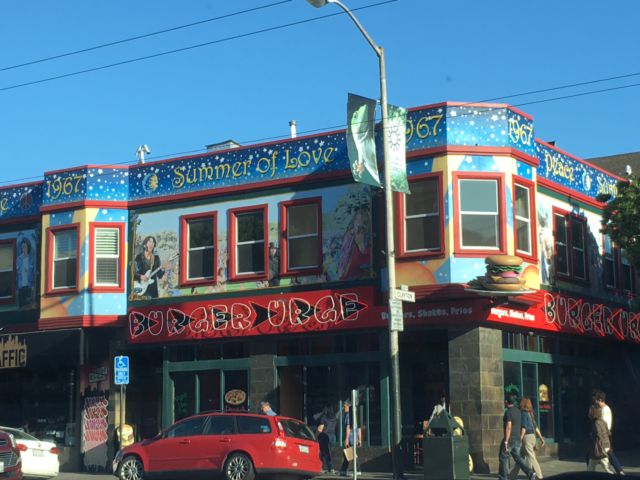 San Francisco Sightseeing Haight Ashbury Haight Ashbury street corner