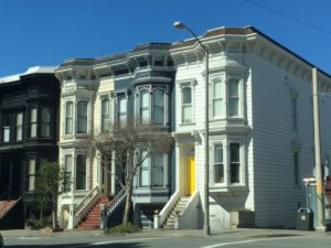 Pacific Heights Victorian houses