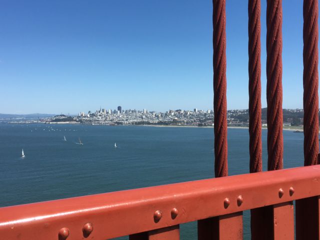 San Francisco Golden Gate Bridge San Francisco from Golden Gate Bridge