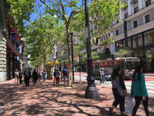 San Francisco Market Street San Francisco Market Street