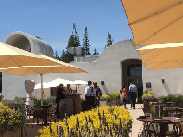 Sterling Vineyards tasting terrace