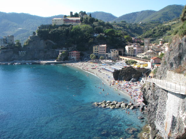 Monterosso village center Hiking Cinque Terre Trails Monterosso