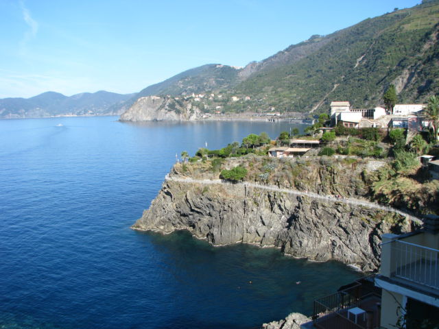 Cinque Terre Manarola trail Hiking Cinque Terre Trails, Via dell'Amore
