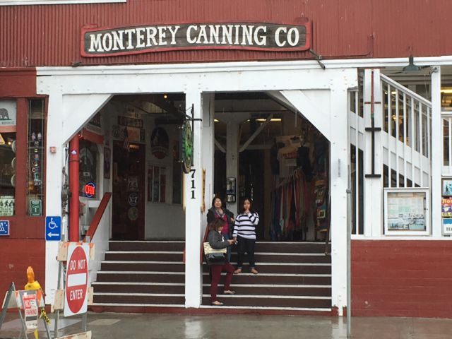Coastal drive San Francisco to Monterey: Cannery Row 