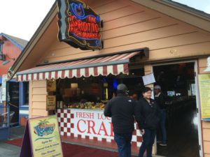 Monterey Fisherman's Wharf fish market